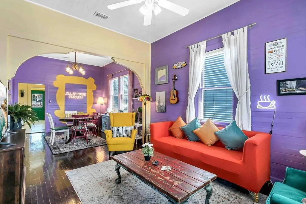 Friends Airbnb Themed 2Bed 2Bath Walkable To All Of Ybor Tampa 0*,