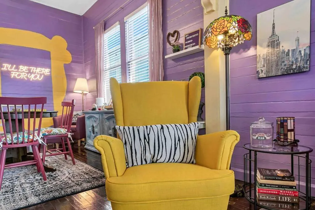 Friends Airbnb Themed 2Bed 2Bath Walkable To All Of Ybor Tampa